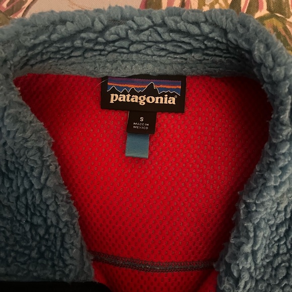 Patagonia Teal Fleece Vest - Picture 3 of 3